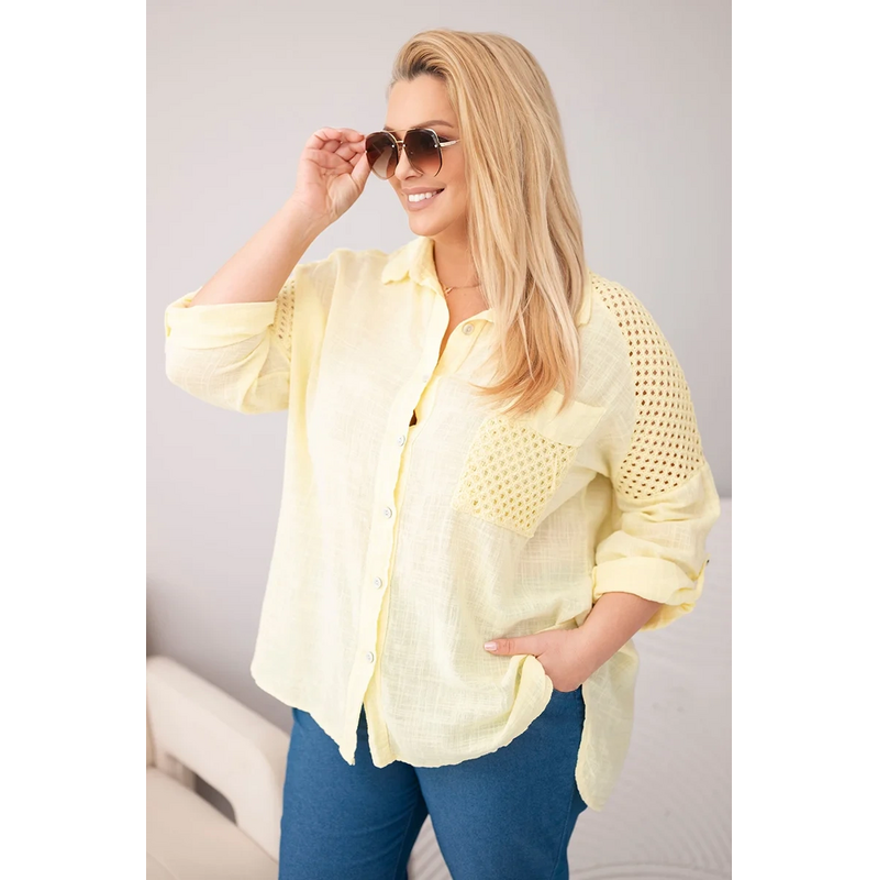 Kesi Dámská košile Plus Size ART13249