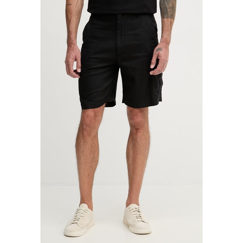 Calvin Klein Jeans cargo šortky pánské se lnem