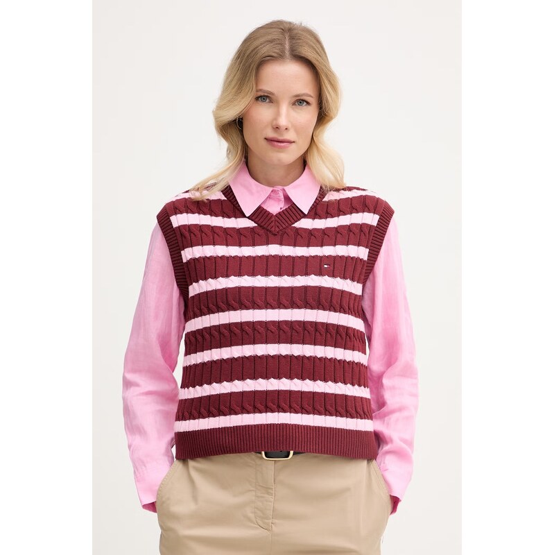 Tommy Hilfiger vesta dámská bavlněná