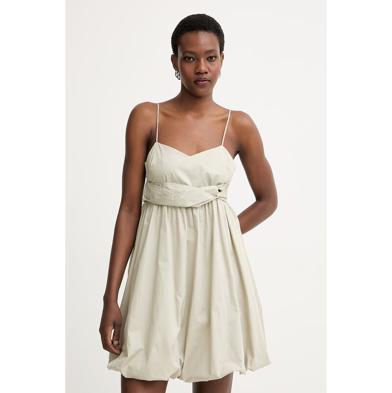 Armani Exchange balonové šaty bavlněné 115158333