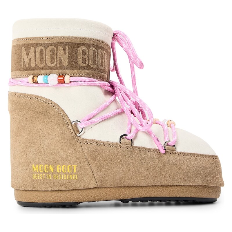 Boty MOON BOOT Honey White 7214621