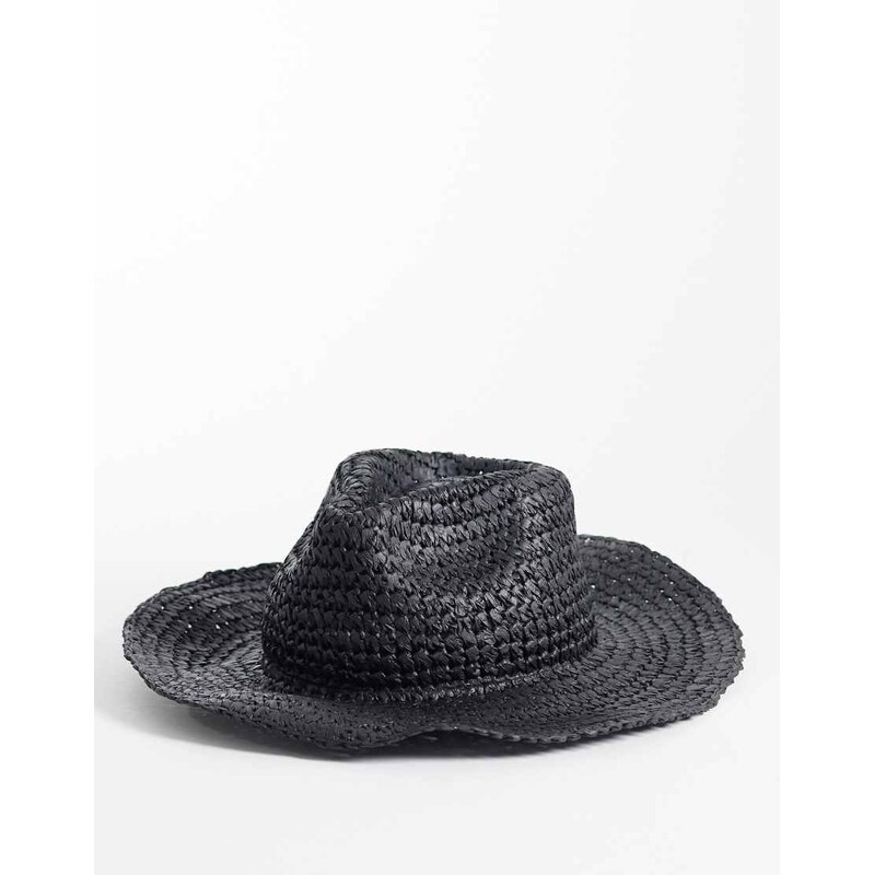 Reclaimed Vintage unisex cowboy hat in black 115136327