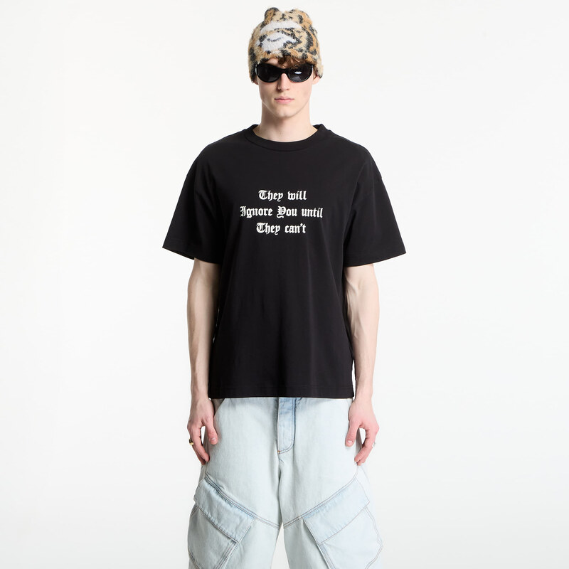 Tričko Palm Angels Statement Regular T-Shirt UNISEX Black/ Off