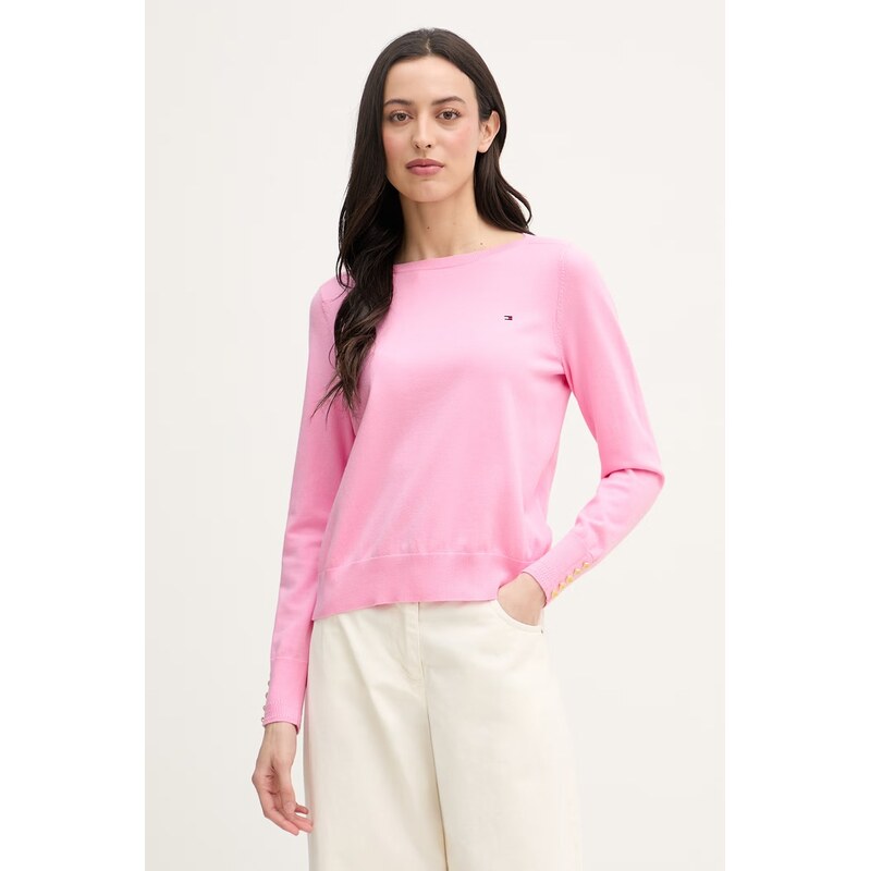 Tommy Hilfiger svetr dámský s bavlnou 115136966