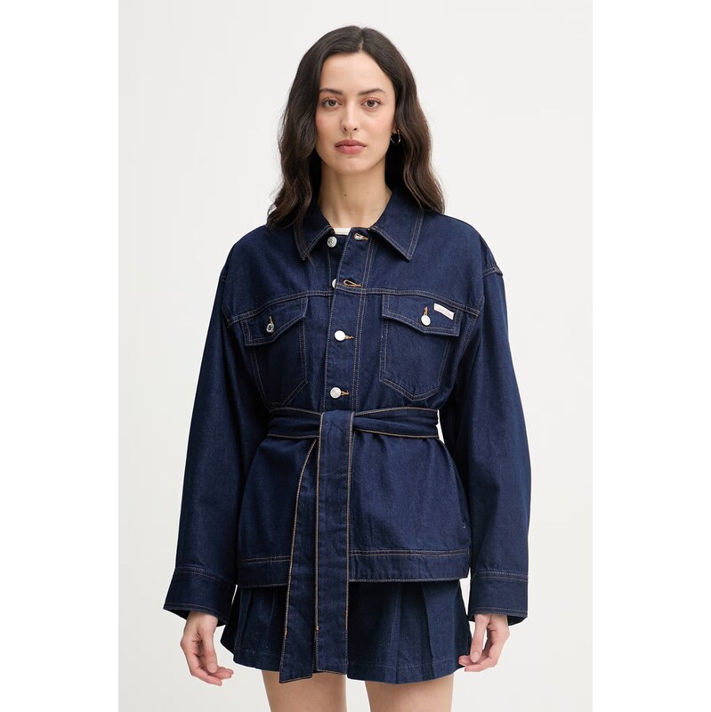 Calvin Klein Jeans bunda dámská džínová
