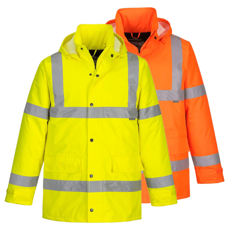 Pánská zimní reflexní bunda - Portwest S460 Hi-Vis Traffic