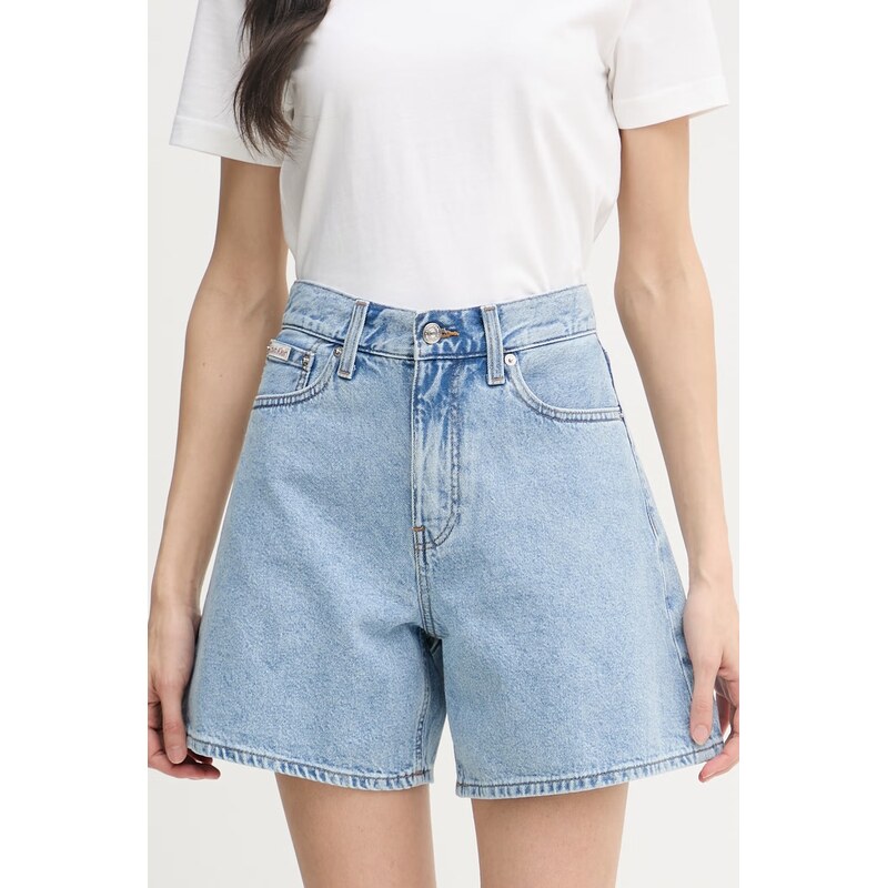 Calvin Klein Jeans šortky dámské džínové