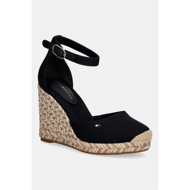 Tommy Hilfiger espadrily na klínku dámské FLAG HIGH WEDGE ESPAD