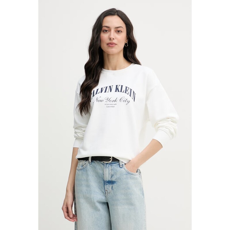 Calvin Klein Jeans mikina dámská bavlněná