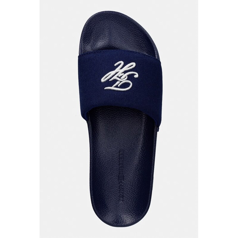 Tommy Hilfiger pantofle dámské TH SCRIPT POOL SLIDE