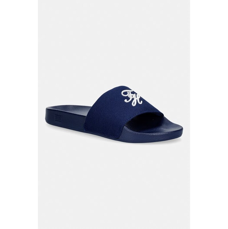 Tommy Hilfiger pantofle dámské TH SCRIPT POOL SLIDE