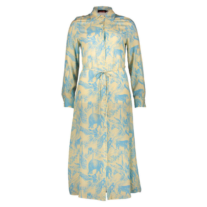 Šaty miss goodlife Hellgelb/ Hellblau 956444