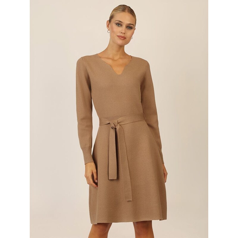 Šaty APART Camel 5966425 115284004