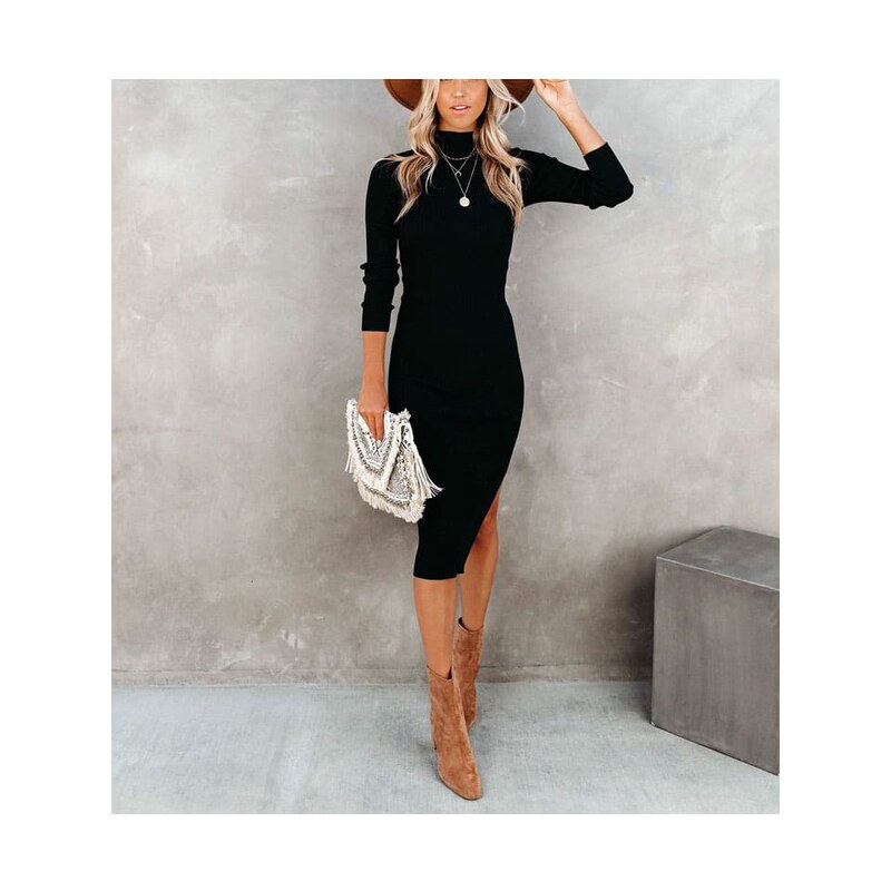Šaty Milan Kiss Schwarz 5409583