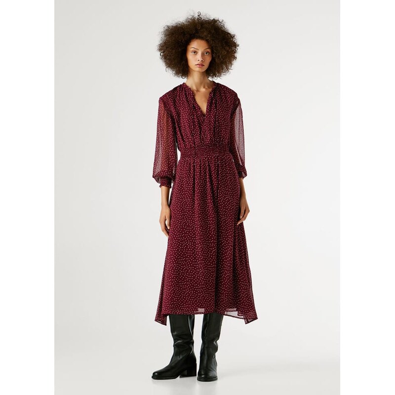 Šaty Pepe Jeans Bordeaux 364607 115287839