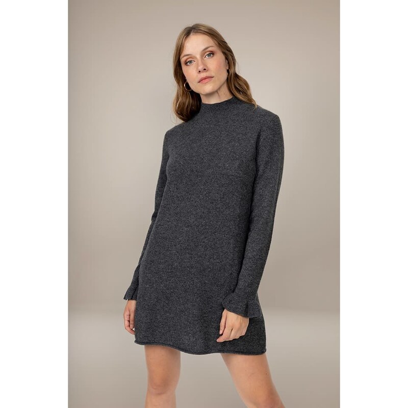 Šaty Perfect Cashmere Anthrazit 8702211 115289276