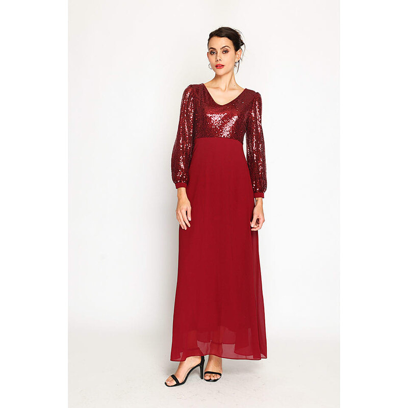 Šaty ASSUILI Bordeaux 5425751 115298353