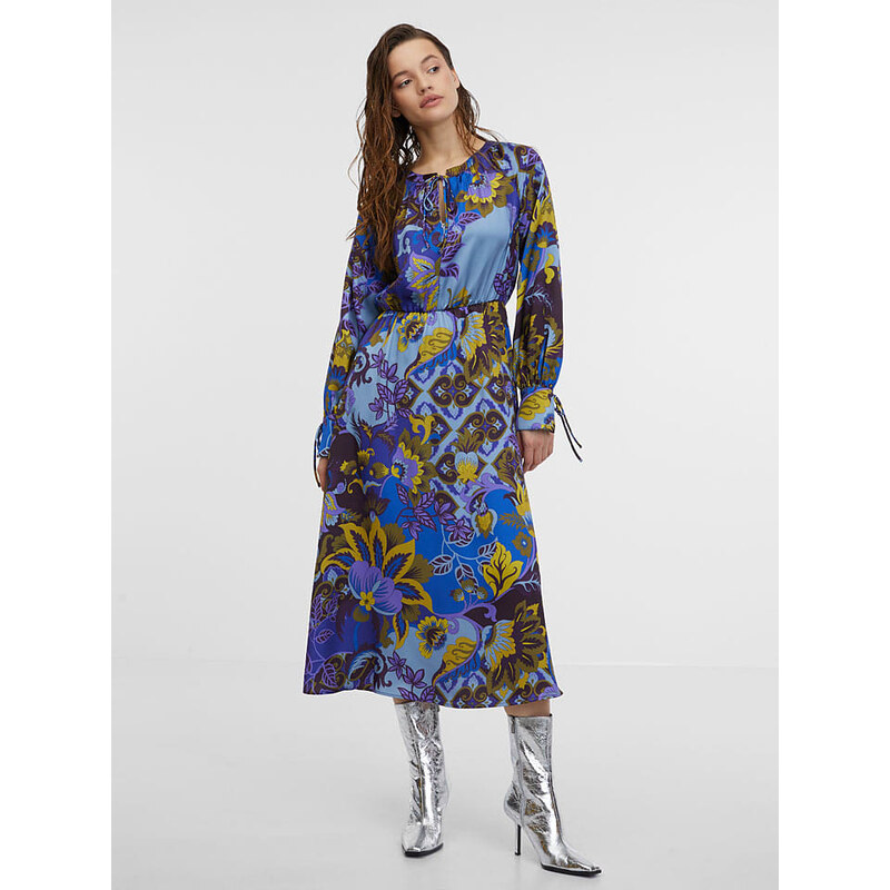 Šaty orsay Blau/ Lila 7244150