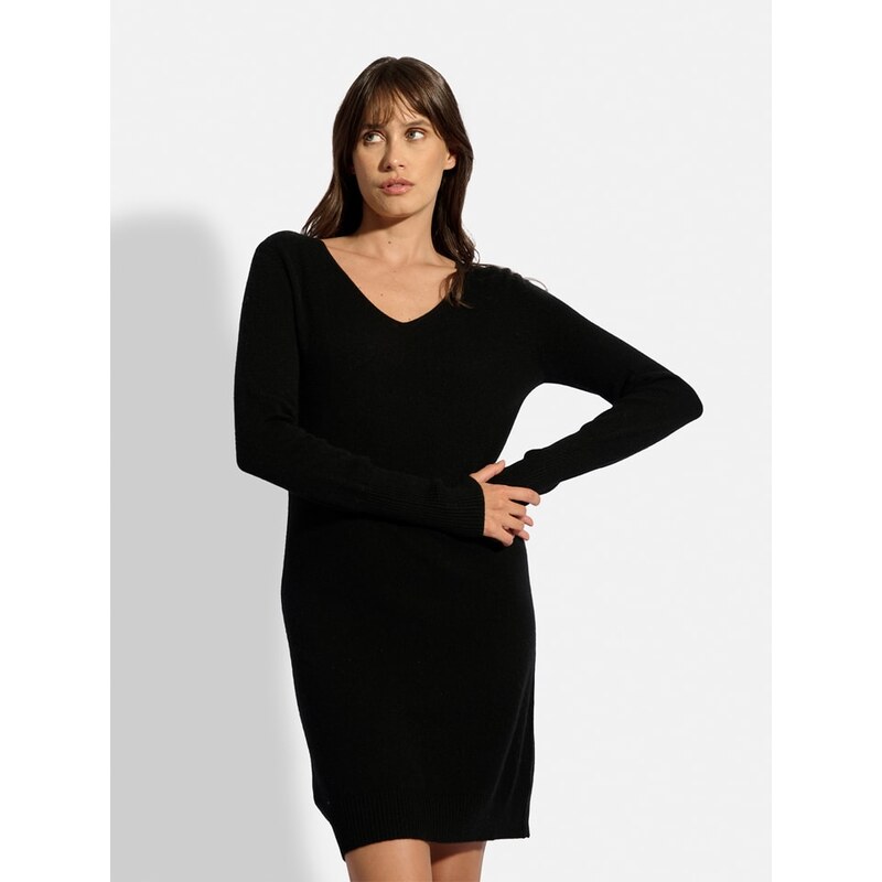 Šaty Just Cashmere Schwarz 132556 115318072