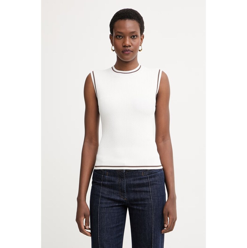 Armani Exchange top dámský s viskózou