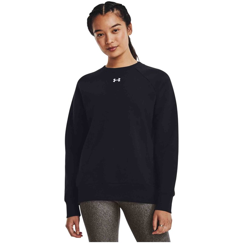 Dámská fleecová mikina Under Armour Rival Fleece Crew-BLK S 115144671