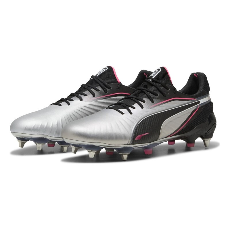 Kopačky Puma Mens King Ultimate Soft Ground Puma Silver 9898203