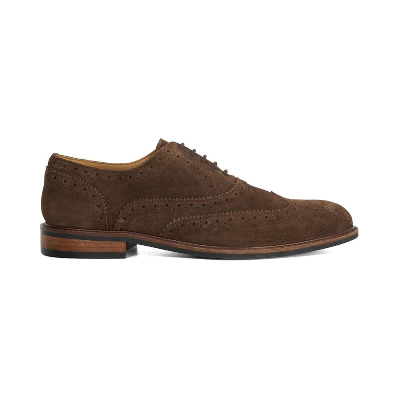 Boty Dune London Brown Suede 8679410