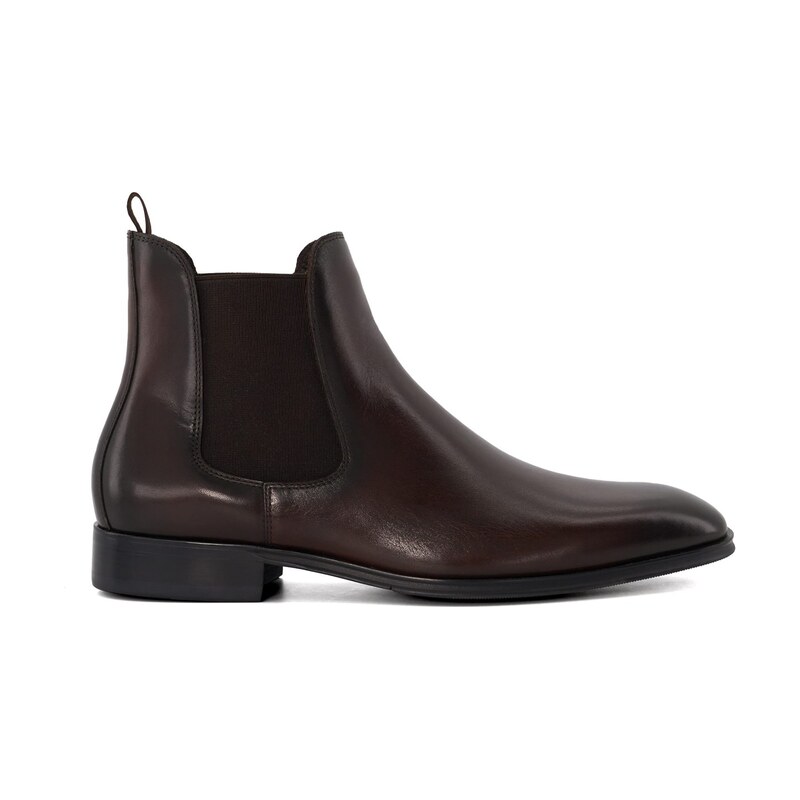 Boty Dune London Brown Lthr 9082344