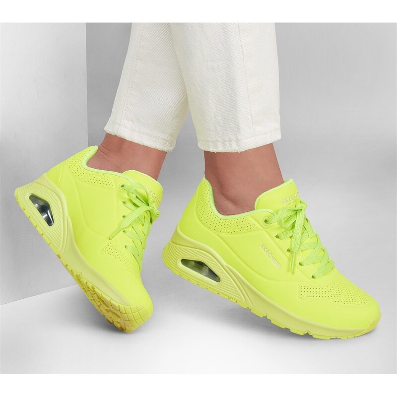 Tenisky Skechers Neon Yellow 121937