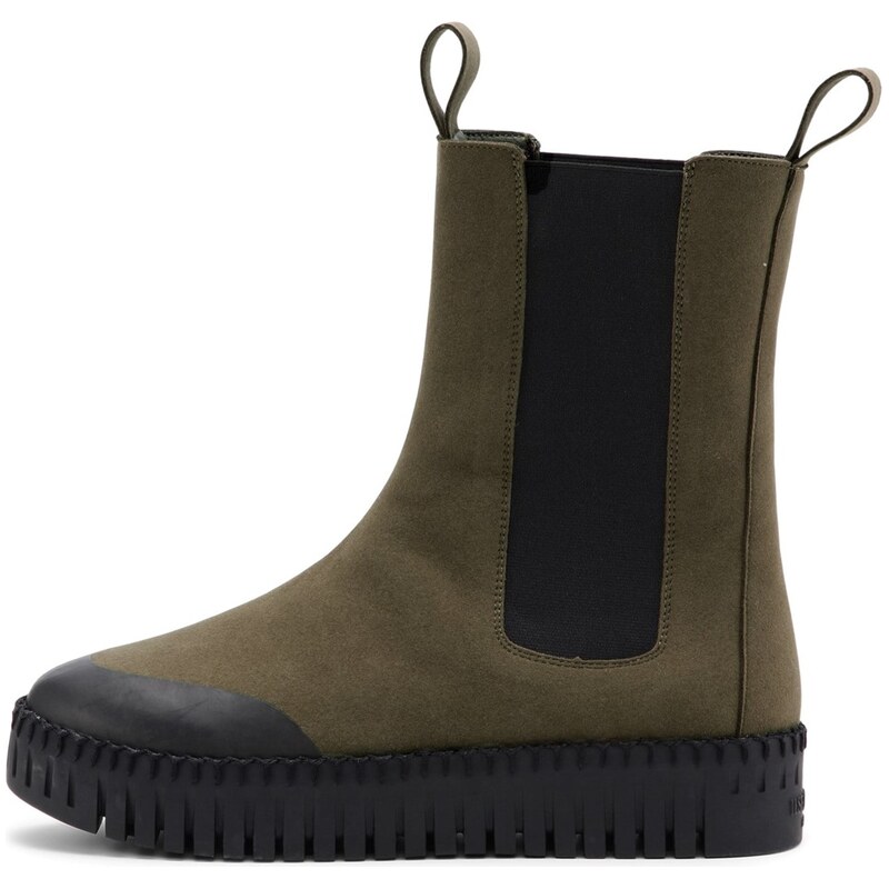 Kozačky Ilse Jacobsen Deep Olive 501680