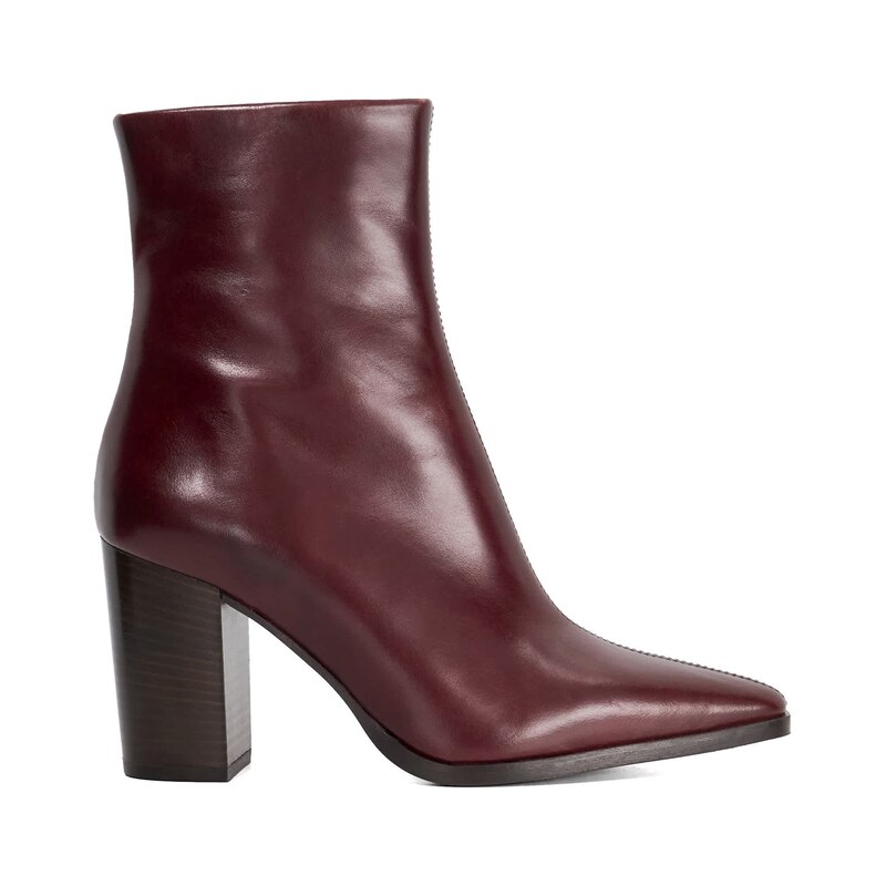 Kozačky Dune London Burgundy Lthr 3972493