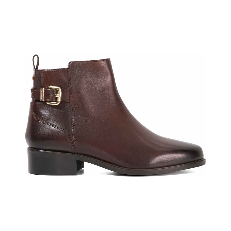 Boty Dune London Brown Leather 5872663