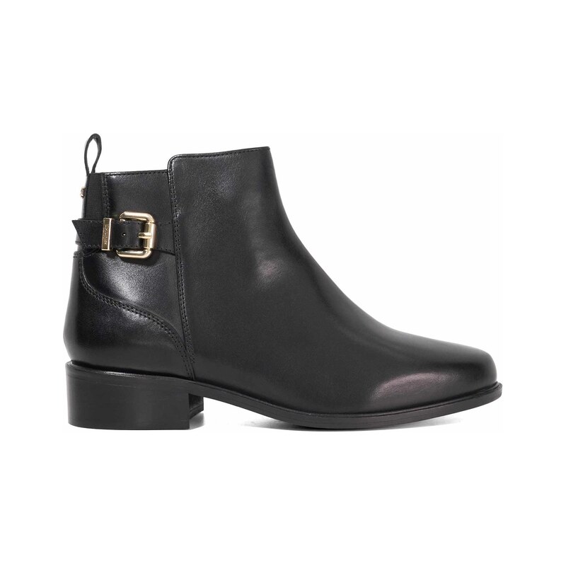 Boty Dune London Black Leather 4120416