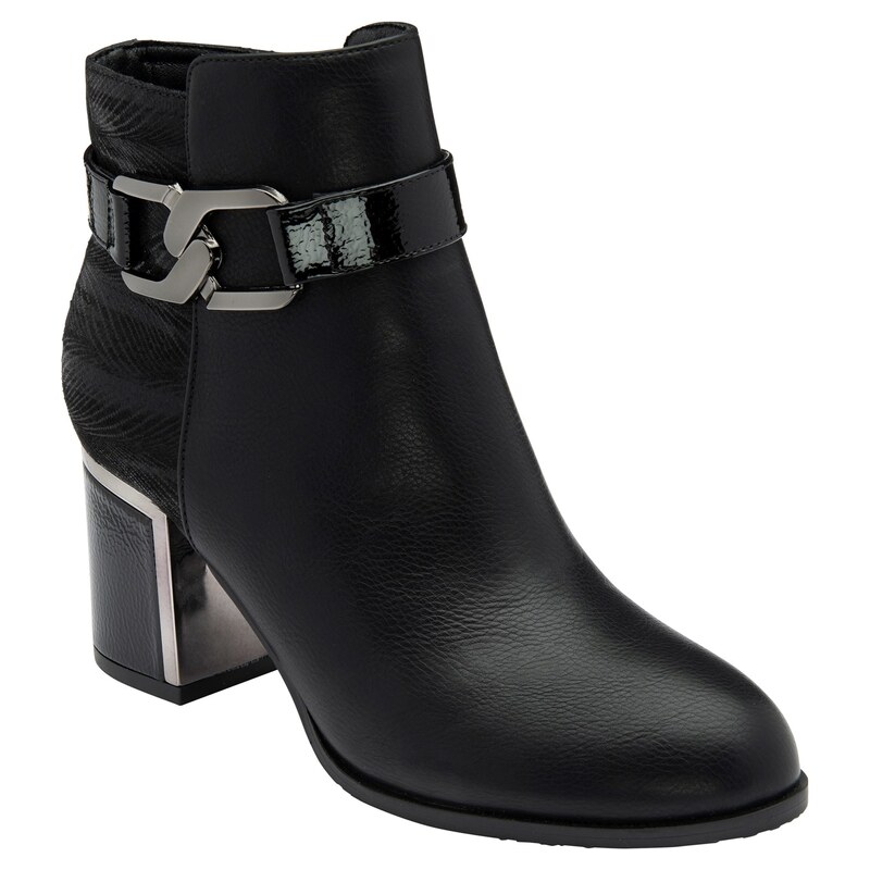 Kozačky Lotus Shoes Black 2101792
