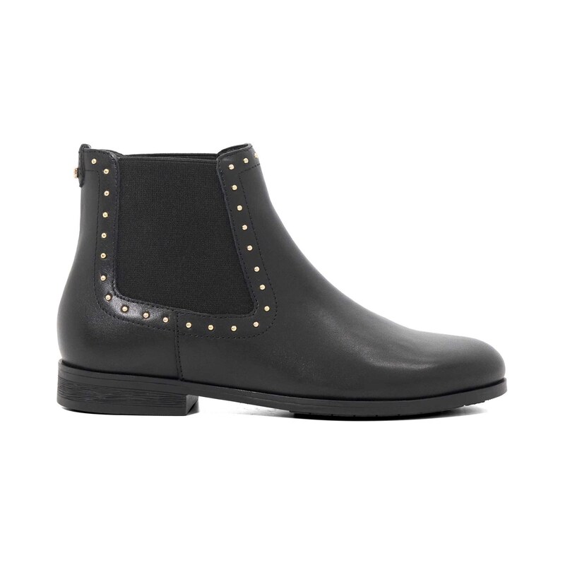 Boty Dune London Black Leather 9340345
