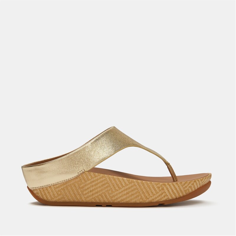 FitFlop Leather Platino 829749