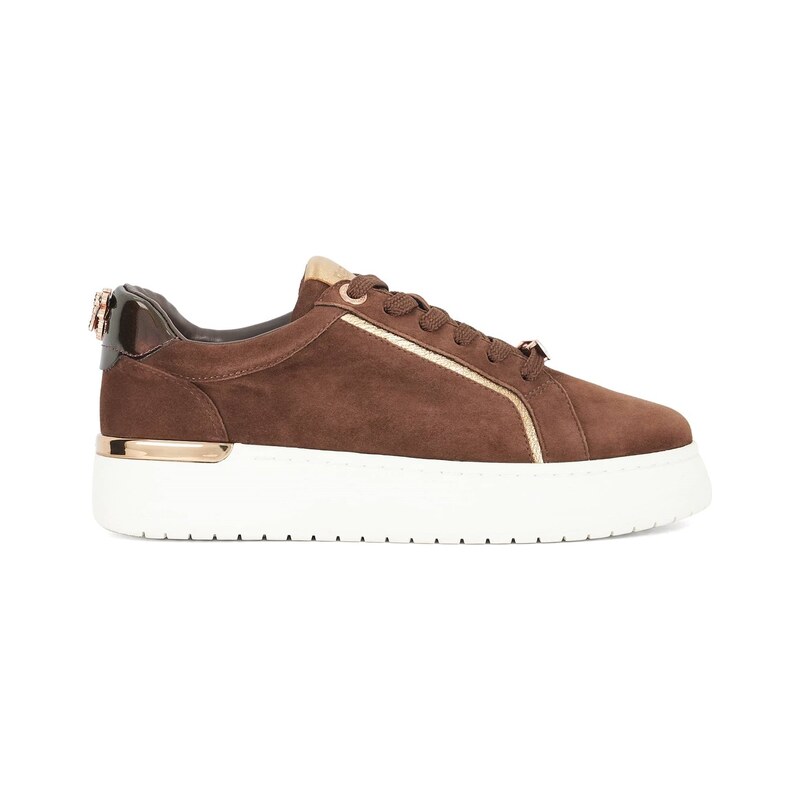 Tenisky Dune London Brown Suede 8288778