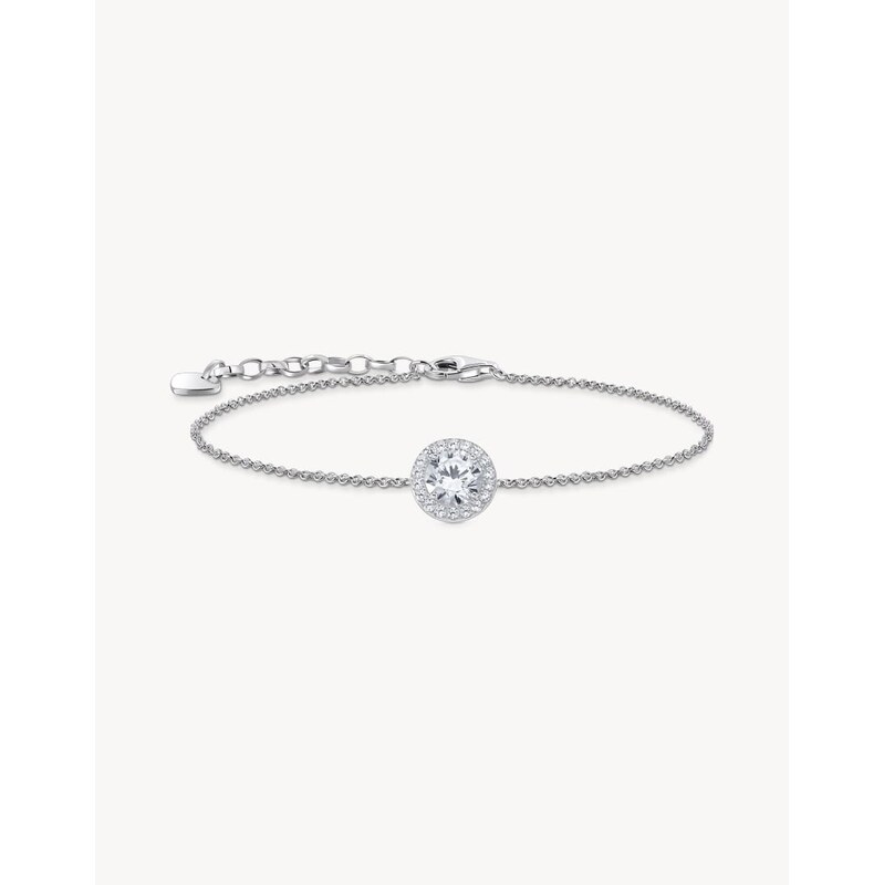 Thomas Sabo Bracelet in silver, white