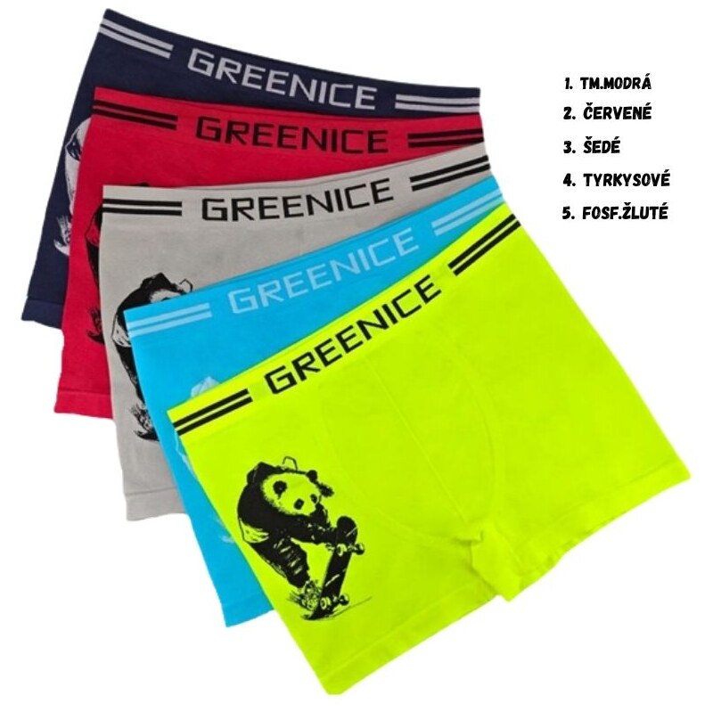 Beiteli Chlapecké bezešvé trenkoslipy Greenice 4978