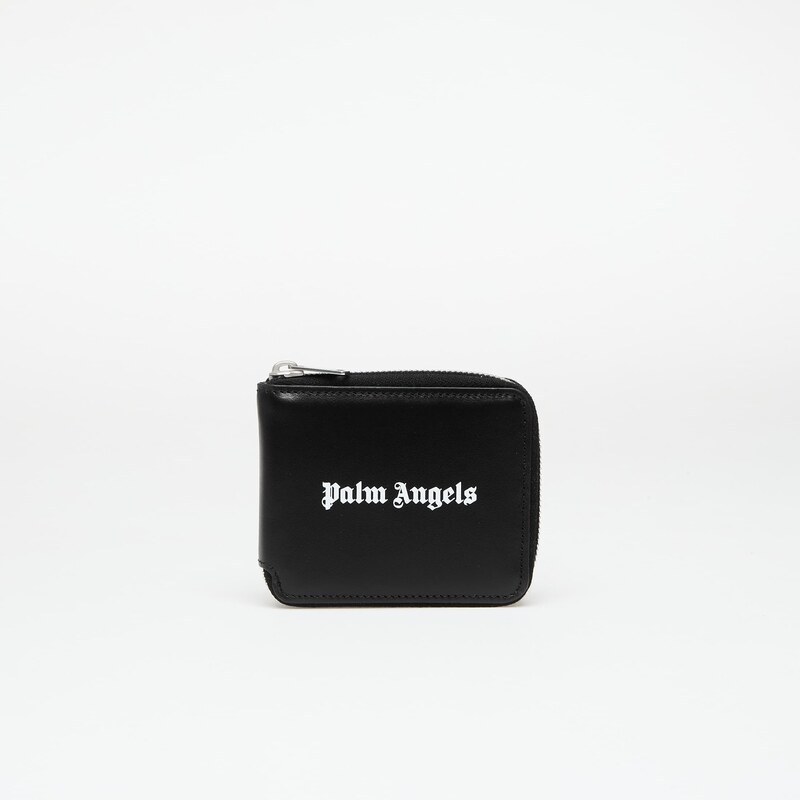 Peněženka Palm Angels Classic Logo Zip Around Wallet Black/ Off