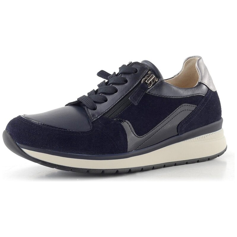 Gabor široké tenisky se zipem dark-blue/steel 86.307.66 115148333