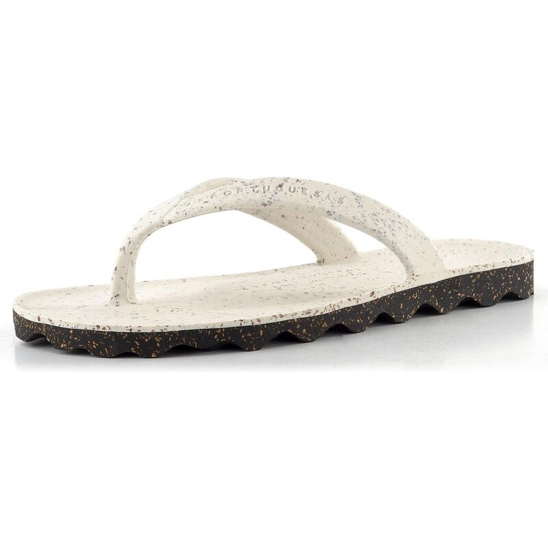 Asportuguesas dámské žabky Earth L, natural/black P018289010 115148329
