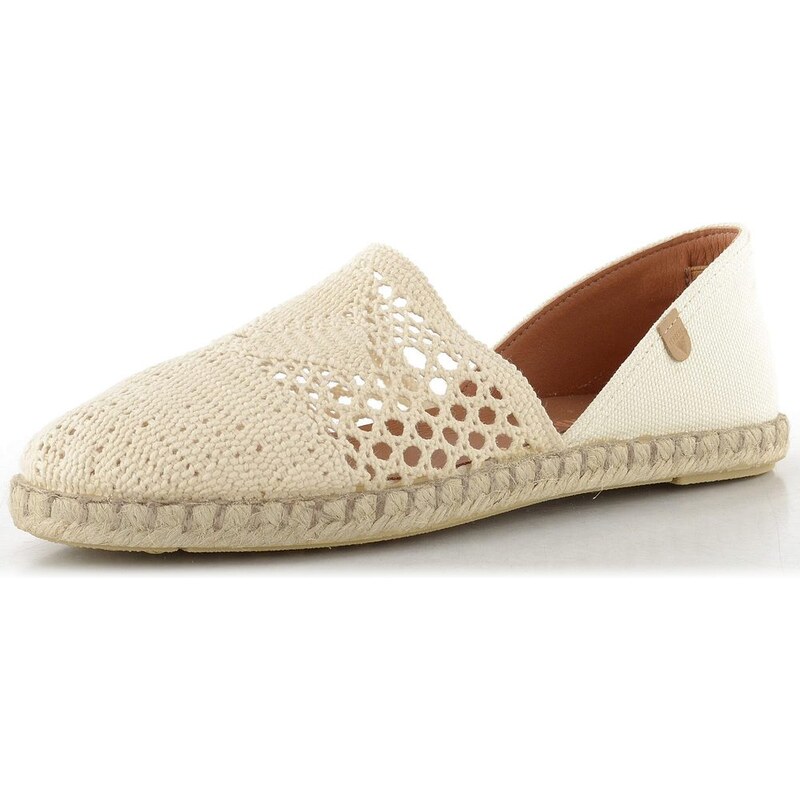 Verbenas vykrojené espadrilky Carmen crudo 0300580561