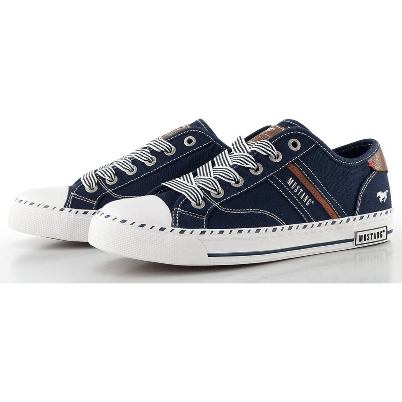 Mustang plátěné tenisky navy 26M0152004