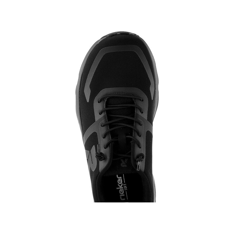 Rieker Sport pánské černé tenisky U3504-00