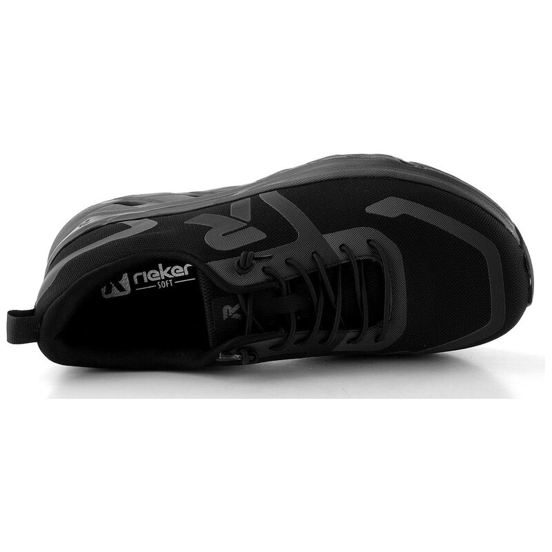 Rieker Sport pánské černé tenisky U3504-00