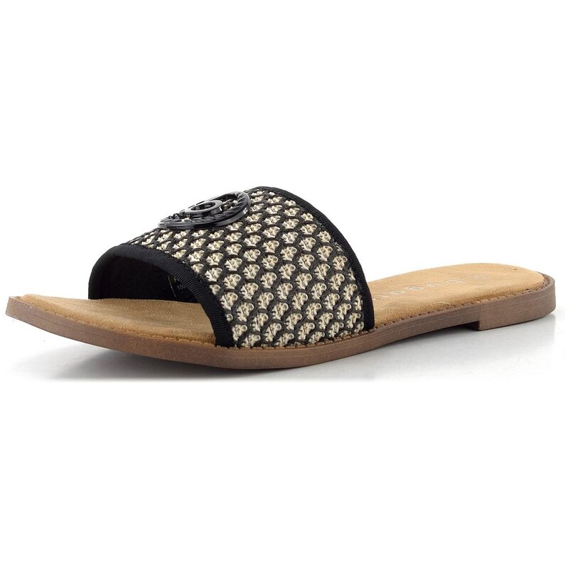 Bugatti dámské pantofle se vzorem black/offwhite 435-AI29A-6900 115148353