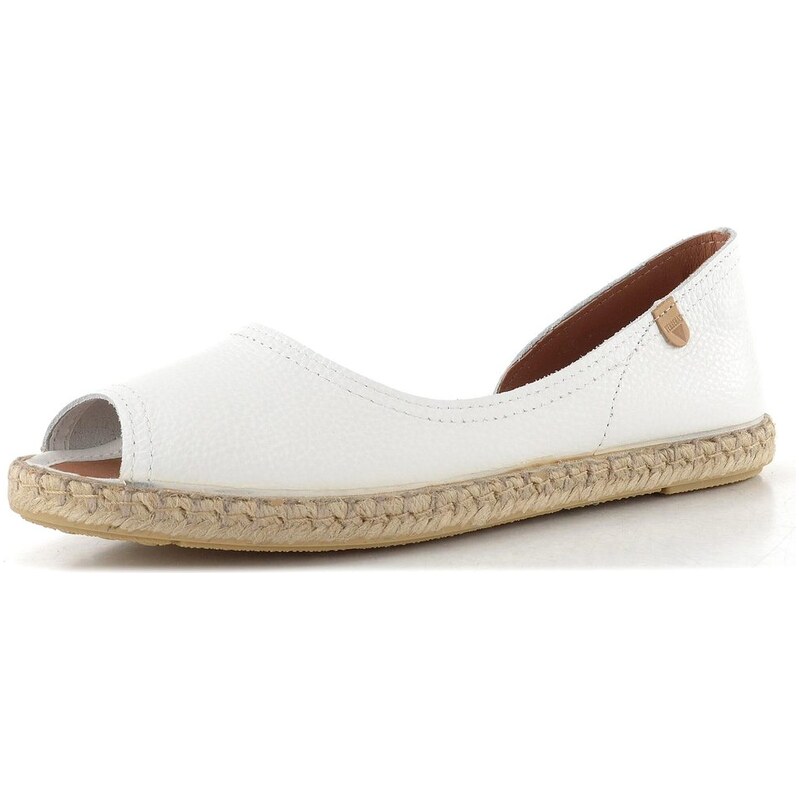 Verbenas vykrojené espadrilky s otevřenou špičkou Cruz blanco 115148355