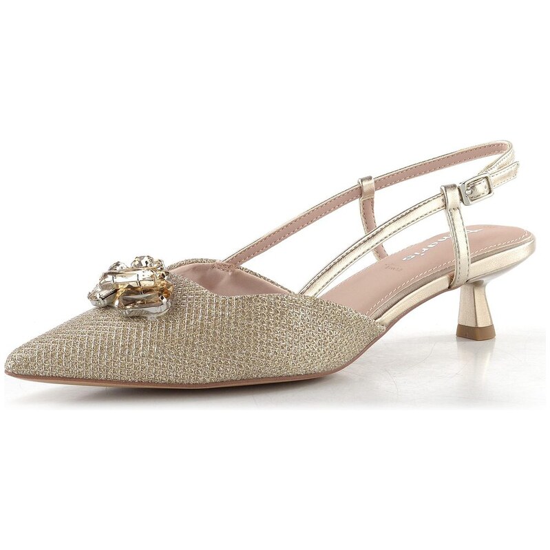 Tamaris lodičky s volnou patou pearl glam 1-29512-46 115148308