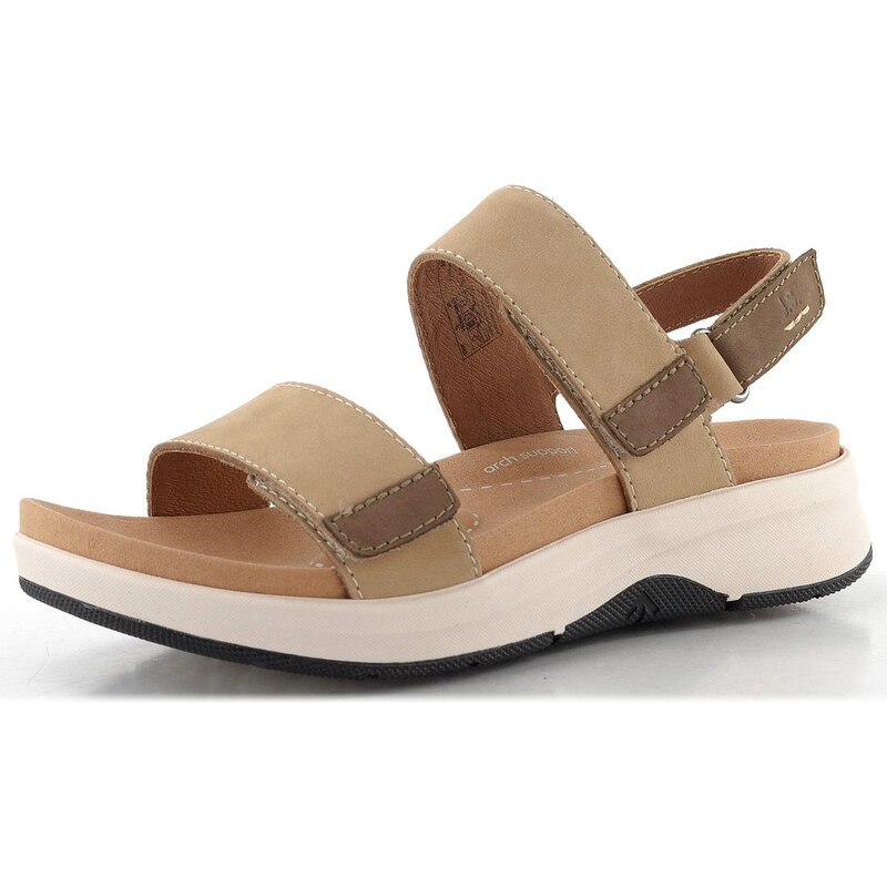 Josef Seibel sandály na suchý zip Estelle beige-kombi 97304380 115148390